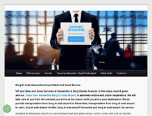 Tablet Screenshot of borgelarabairport.com